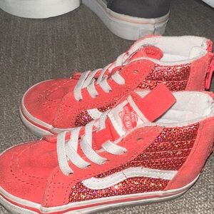 Vans Toddler Sk8-Hi Zip Micro Sequins sneakers